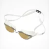 BROWNLEE ACUTE SWIM GOGGLE, WHITE/YELLOW, HUUB