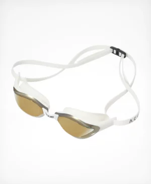 BROWNLEE ACUTE SWIM GOGGLE, WHITE/YELLOW, HUUB