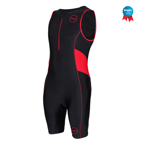 Active trisuit (BLACK/RED), Men, Zone3