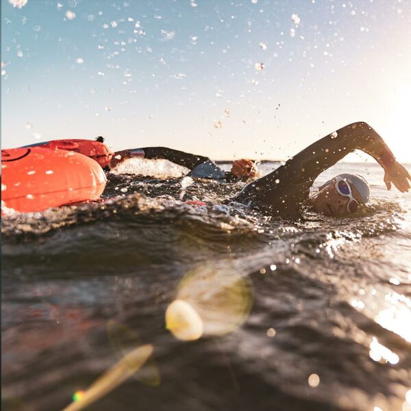 BUOY1_5000x.jpg SWIM SAFETY BUOY / TOW FLOAT, Orange, Zone 3