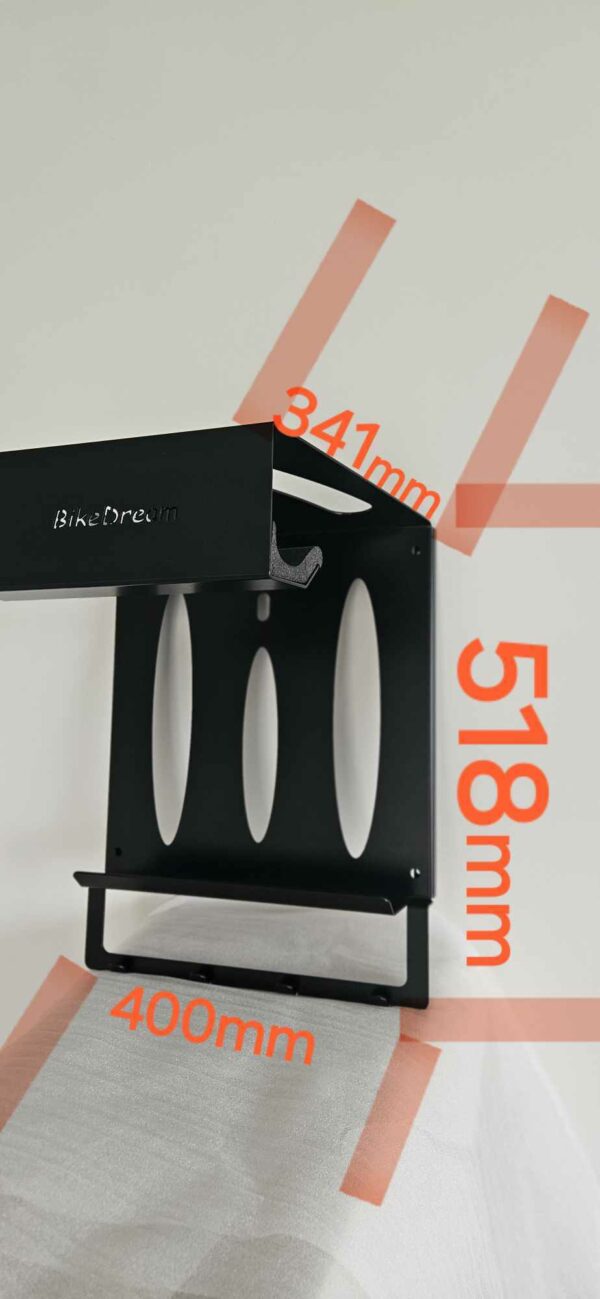 Dviračio laikiklis, juodas, BikeDream