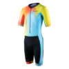 Activate+ Short Sleeve Trisuit, Neon/Black, Men, Zone 3