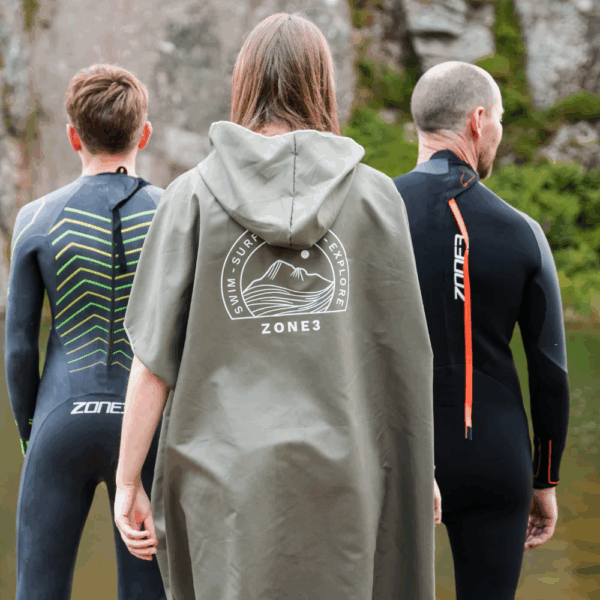 MICROFIBRE CHANGING ROBE, black/grey, Zone3