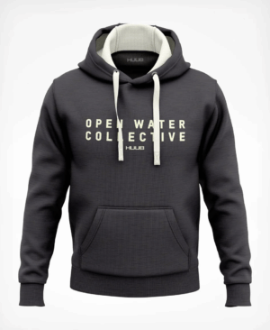 Open Water Collective Hoodie - Charcoal, HUUB