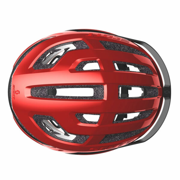 Šalmas ARX blizgi raudona Scott