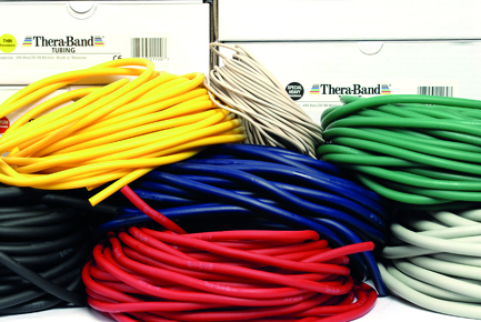 Thera-band apvali elastinė juosta, mėlyna