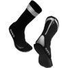 NEOPRENE SWIM SOCKS, black/silver, Zone 3