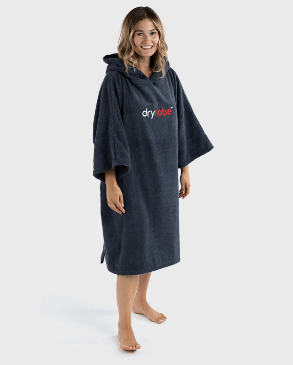 Organic Cotton Towel V3, navy/blue, Dryrobe