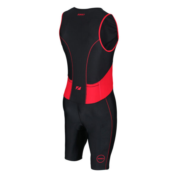Active trisuit (BLACK/RED), Men, Zone3