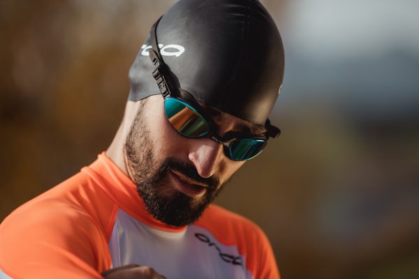 SILICONE SWIMCAP, black, Orca