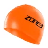 SILICONE SWIMCAP, orange, Zone 3