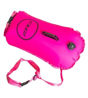 Swim Safety Buoy/Dry Bag 28L, pink, Zone 3