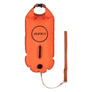 Swim Safety Buoy/Dry Bag 28L, orange, Zone 3